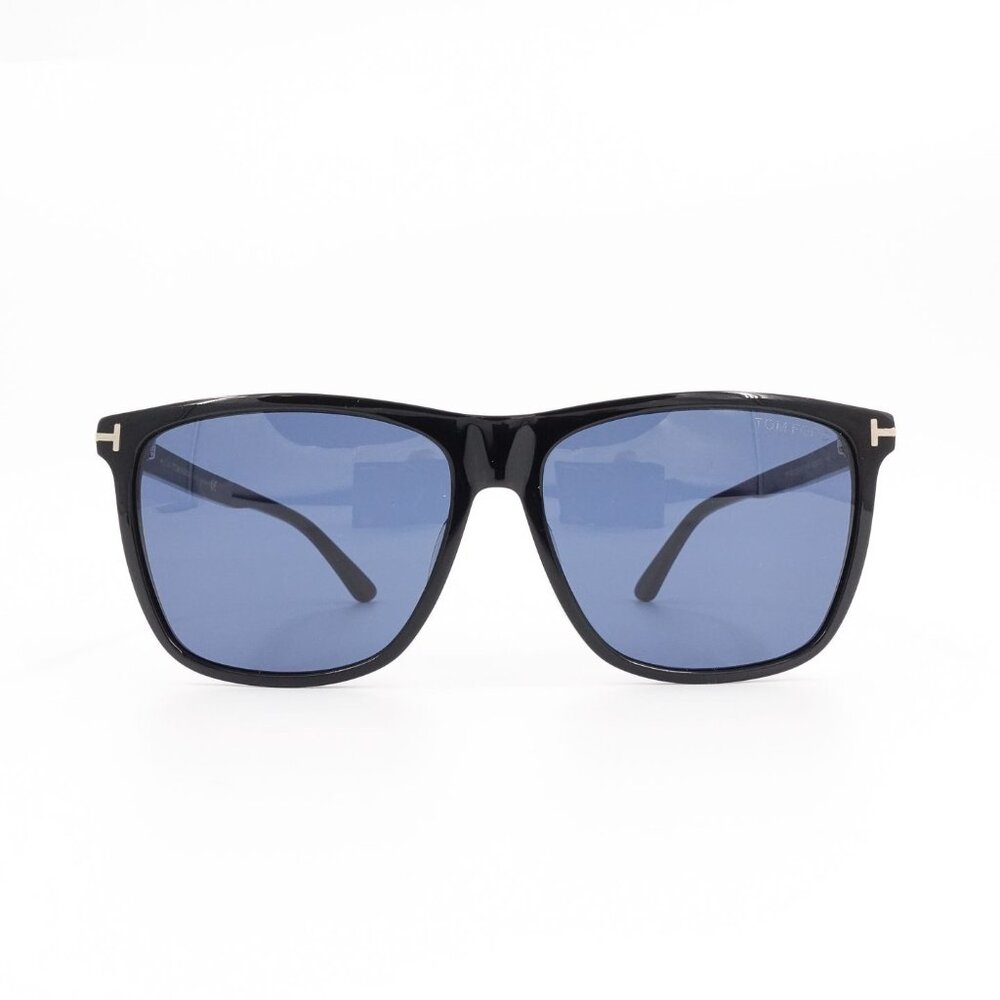 Tom Ford TF0832 Fletcher Square Sunglasses Blue Black OS - Picture 2 of 16